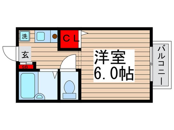 フェリース馬橋の物件間取画像